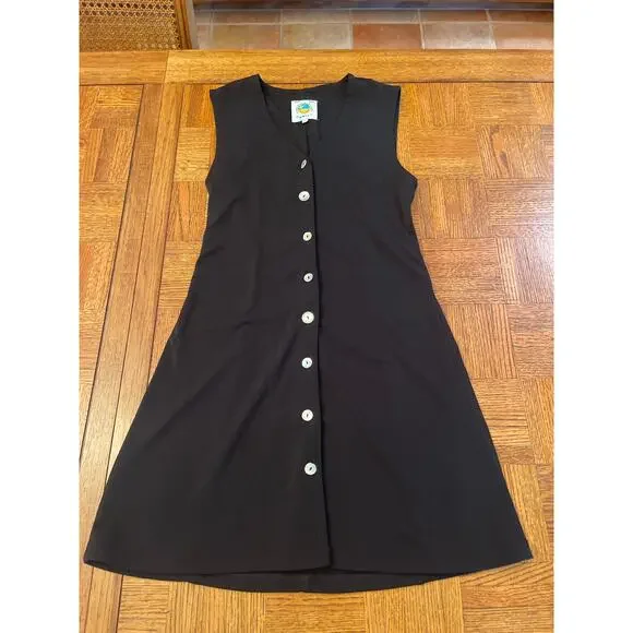 UNIF BUTTON DOWN DRESS SMALL - Picture 1 of 4